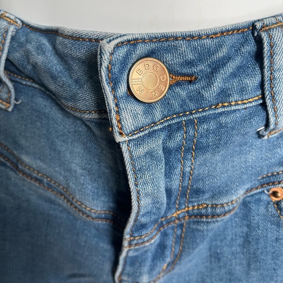 High Rise Jean Shorts - Picture 3 of 4